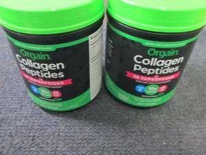 2- 16 oz Orgain Collagen Peptides...