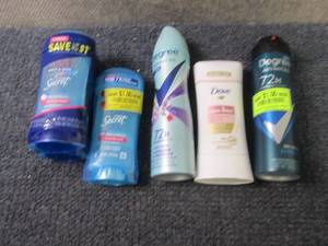 3 Secret,Degree, Dove,Antiperspiran...