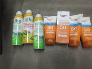 Assorted SPF Sunscreen...