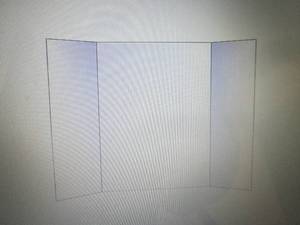 4-Pen  Gear White Tri-Fold Project...