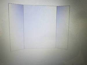 4-Pen  Gear White Tri-Fold Project...