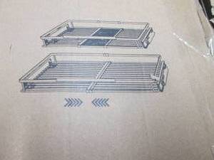2 pack Expandable Cabinet Baskets...