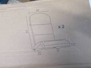 2 pk Outdura Adirondack Chair Cushi...