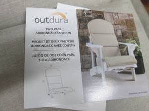 2 pk Outdura Adirondack Chair Cushi...