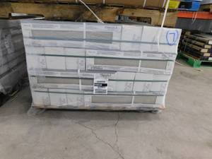Por Industry White 6x24  Porcelain tile  Builder Grade  Pallet Lot 48 Cases  684 S.F