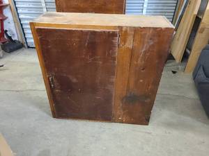 lot 19 image: Wooden upper cabinet - 36 W x 36 H x 12 D