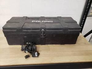 lot 6 image: Hard sided off road storage and heated hand grips never installed