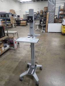lot 1 image: Ergotron&nbspNeoflex Wideview Workspace Mobile Cart