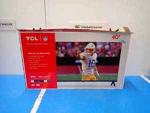 lot 3 image: TCL&nbsp40S350G 40 TV  40 screen with 1920 x 1080 HD Resolution  Includes Power Cable  No Remote 