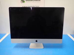 lot 11 image: Apple&nbspiMac18,3 A1419 AIO PC &nbspINTEL(R) CORE(TM) I5-7600 CPU  3.50GHZ  8GB DDR4 SDRAM  1TB  280GB HDD  Includes IOS and power cable &nbspLight scratches, minor blemish and sticker residue