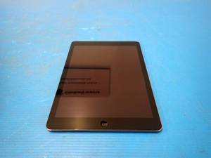 lot 31 image: Apple&nbspiPad Air 1st Gen A1474  16GB of storage  WIFI Only  Includes Charging Cable &nbspLight scratch in the middle of the screen