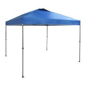 Everbilt 10 ft. x 10 ft. Blue Instant Canopy Pop Up Tent    Customer Returns See Pictures
