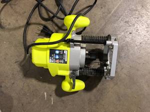 RYOBI 10 Amp 2 HP Plunge Base Corded Router  Customer Returns See Pictures