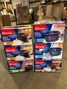Lot of Assorted O-Cedar Mops  Various Models and Conditions  Customer Returns See Pictures