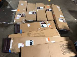Lot of Assorted Window Shutters Various Models and Conditions   Customer Returns See Pictures