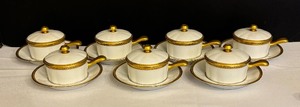 lot 86 image: Seven W.F. Kirkpatrick & Co Cremes