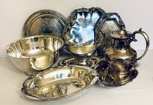 lot 103 image: Silver Plated Sensations - Lovely Variety of Silver Plate Items