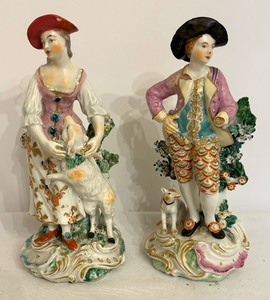 lot 116 image: Two Victorian Figurines