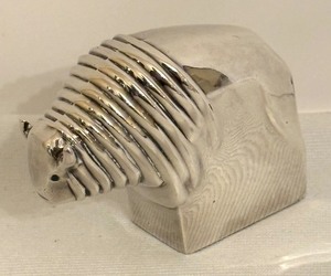 lot 119 image: Buffalo Figurine by Dansk
