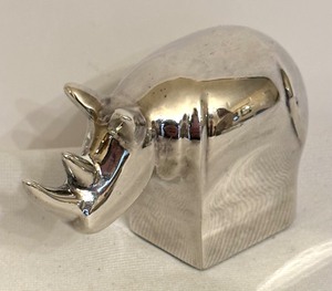 lot 151 image: Rhinoceros Figurine by Dansk