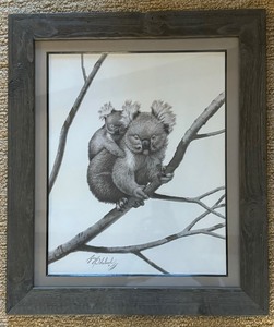 lot 183 image: 1977 Guy Coheleach Signed Lithograph