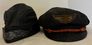 lot 192 image: Vintage Harley-Davidson Motorcycle Hats