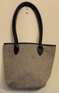lot 198 image: Vintage Harris Tweed Handbag