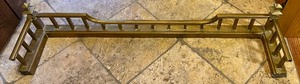 lot 236 image: Brass Fireplace Fender