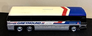lot 218 image: Greyhound Bus Bank Americruiser Traveling Toy
