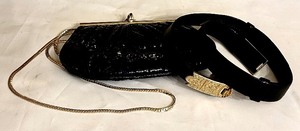 lot 228 image: Stunning Judith Leiber Clutch and Belt