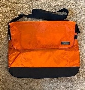 lot 129 image: Vintage Orange LeSport Sac