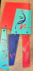 lot 29 image: Unique Artisan Crafted Asian Wood Wall Hanging Signed by Artist