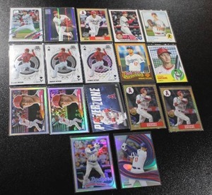 lot 153 image: Shohei Ohtani Baseball Card Lot  17 Cards