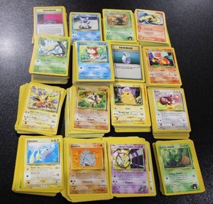 lot 158 image: Vintage Pokemon Trading Card Lot  500 Cards Low to Mid Grade or Better