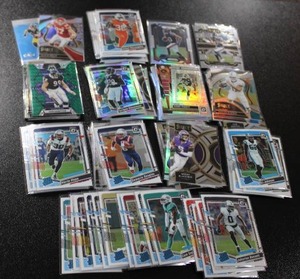lot 180 image: Modern Rookie - Star - Parallel Football Card Lot  100 Cards