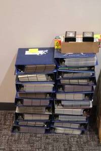 lot 200 image: Bulk Junk Era Baseball Complete Sets In Binders with Extras