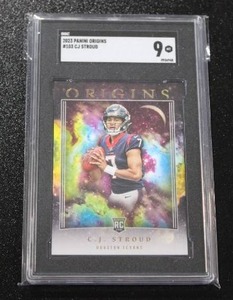 lot 17 image: 2023 Panini Origins CJ Stroud #103 SGC 9 Rookie Card