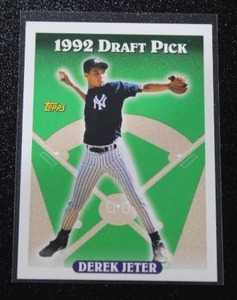 lot 29 image: 1993 Topps Derek Jeter #98 Rookie Card