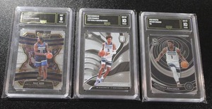 lot 37 image: Minnesota Timberwolves GMA Graded Card Lot  Ried - McDaniels - Edwards