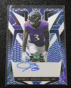 lot 58 image: 2023 Leaf Valiant Odell Beckham Jr Autograph 24  Only 4 Exist