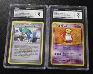 lot 62 image: Pokemon CGC 9 Graded Card Lot  2 Graded Cards