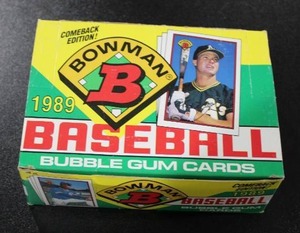lot 81 image: 1989 Bowman Baseball Hobby Box