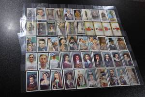 lot 110 image: Vintage English Tobacco Trading Card Lot  50 Cards