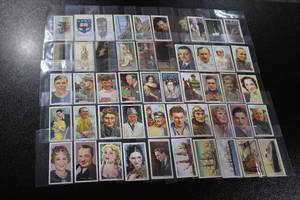 lot 114 image: Vintage English Tobacco Trading Card Lot  50 Cards