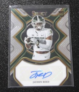 lot 159 image: 2023 Select Draft Jayden Reed Autograph Rookie Card