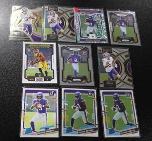 lot 177 image: 2023 Jordan Addison Rookie Card Lot  10 Rookie Cards