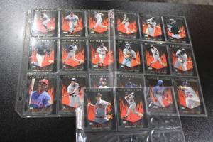 lot 198 image: 1997 Upper Deck Hot Commodities Complete Insert Set