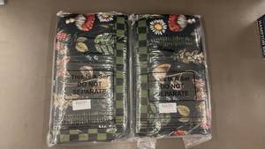 G3 - Set of 2 Bencalior Botanical Style Window Panels