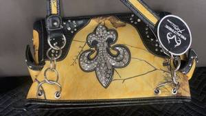 RealTree Xtra Colors Designer Handbag with Rhinestone Detailing