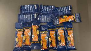 lot 13 image: GA 2 - Set of Planters Honey Roasted Cashews and RX bars - 1.5 oz Bags